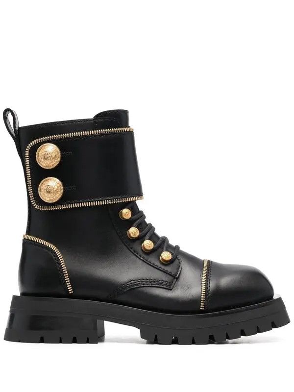 o1s1wg111225 Ranger Ankle Boots in Black