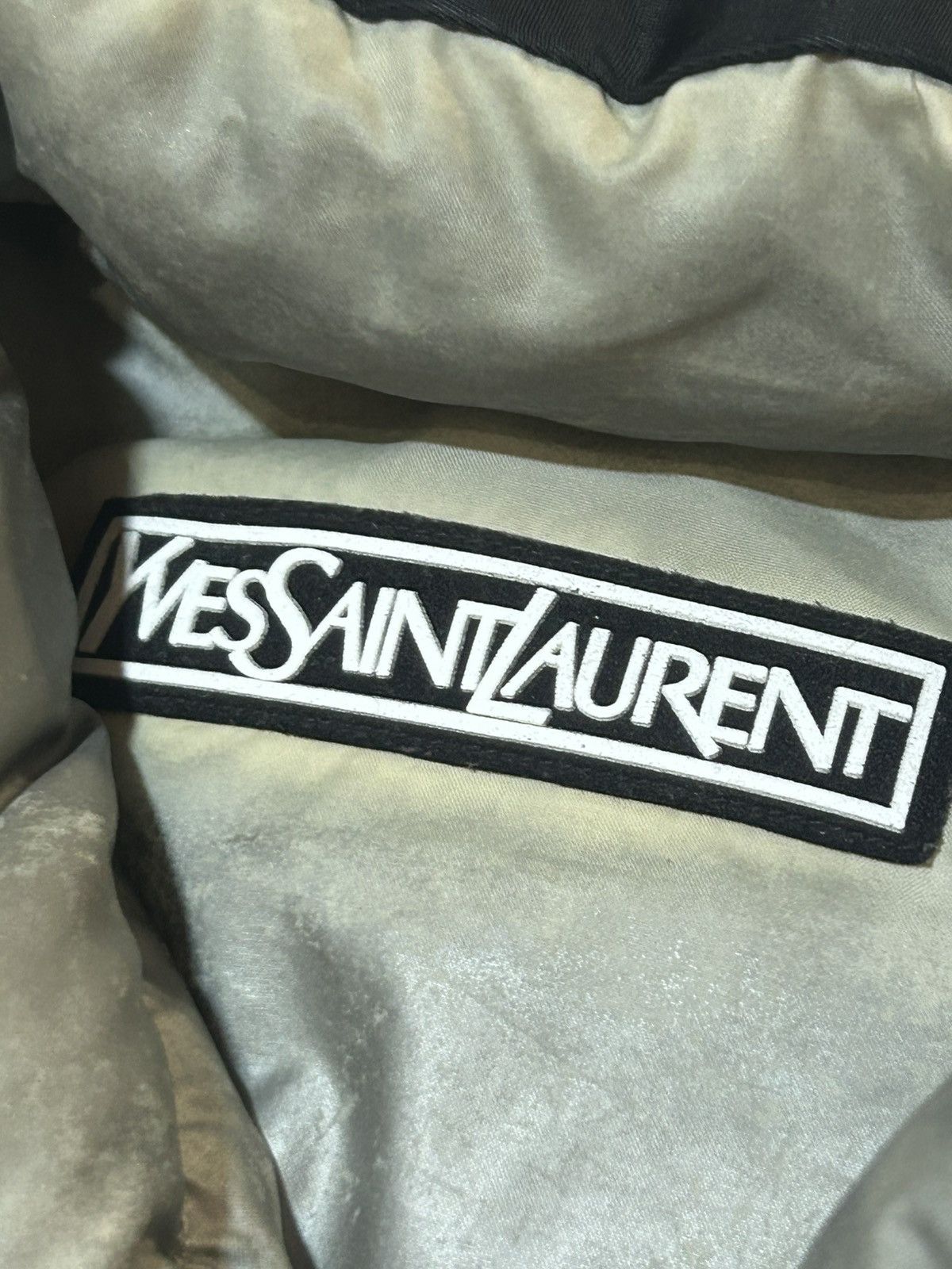 Yves Saint Laurent Yves Saint Laurent Vintage Down Puffer Jacket Black Size US S / EU 44-46 / 1 - 4 Thumbnail