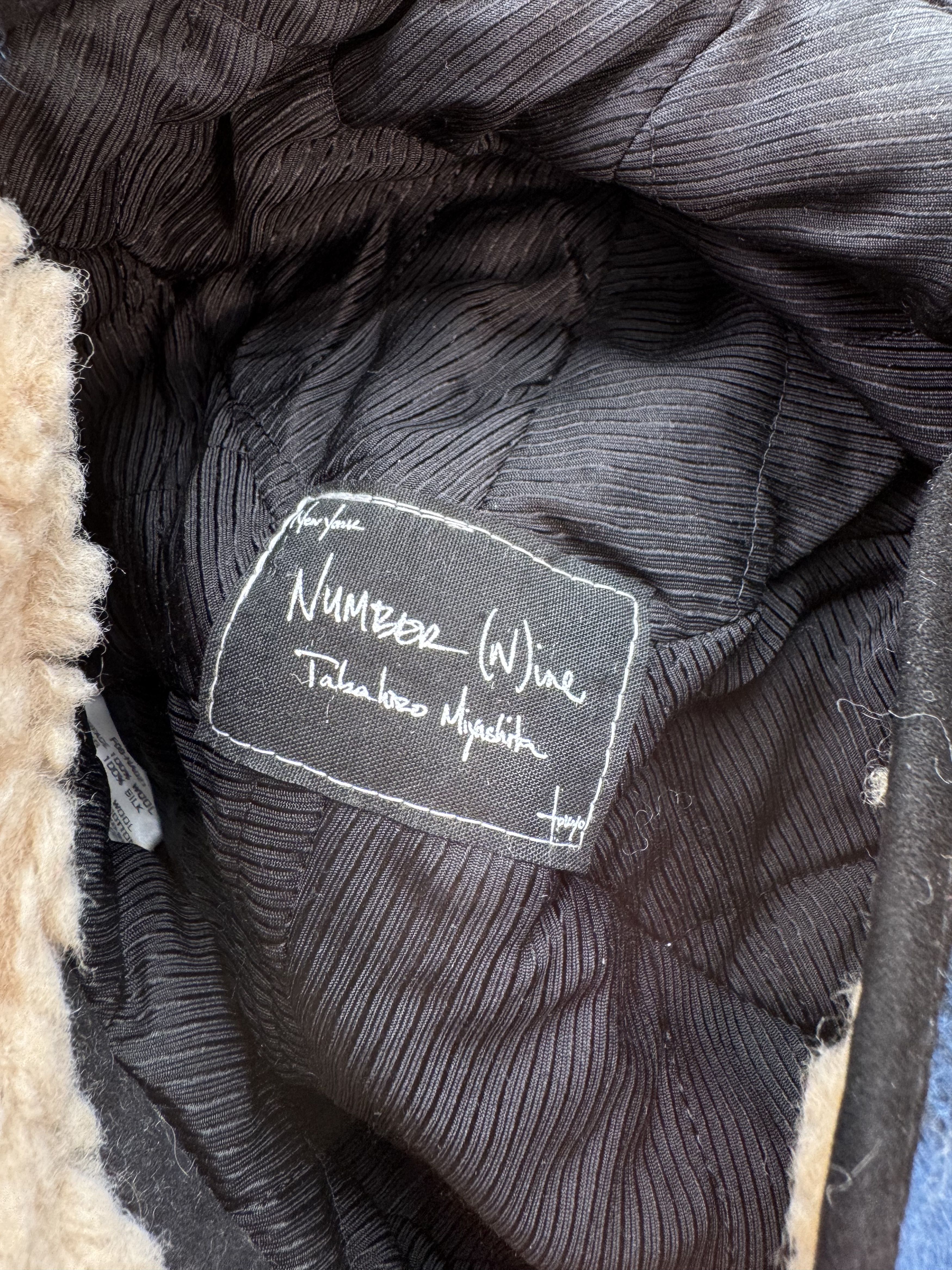 Number (N)ine Number Nine AW 05 High Streets Runway Plaid ear hat beanie Size ONE SIZE - 8 Thumbnail