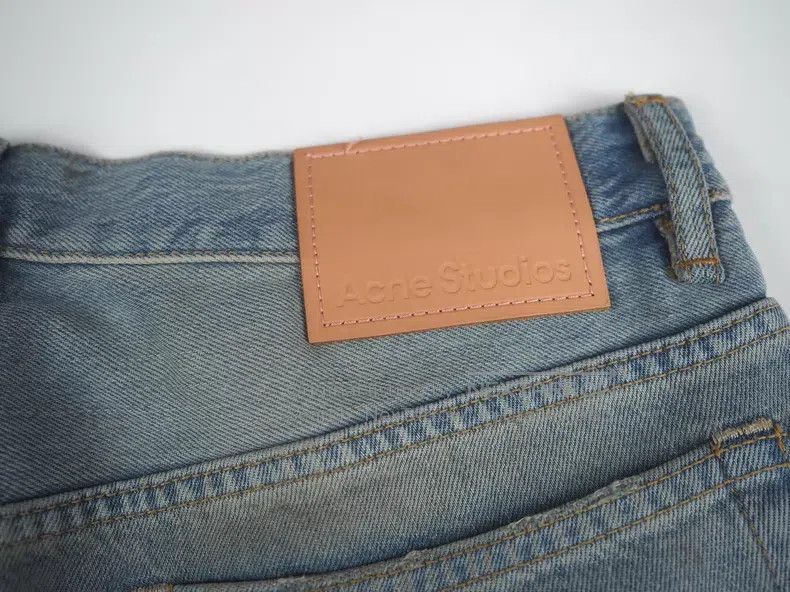 Acne Studios Acne Studios Worn-in ink-washed blue jeans Size US 31 - 7 Thumbnail