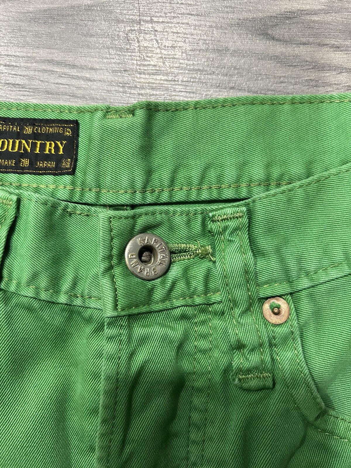 Kapital Kapital Bone Pants Green Size US 30 / EU 46 - 9 Thumbnail