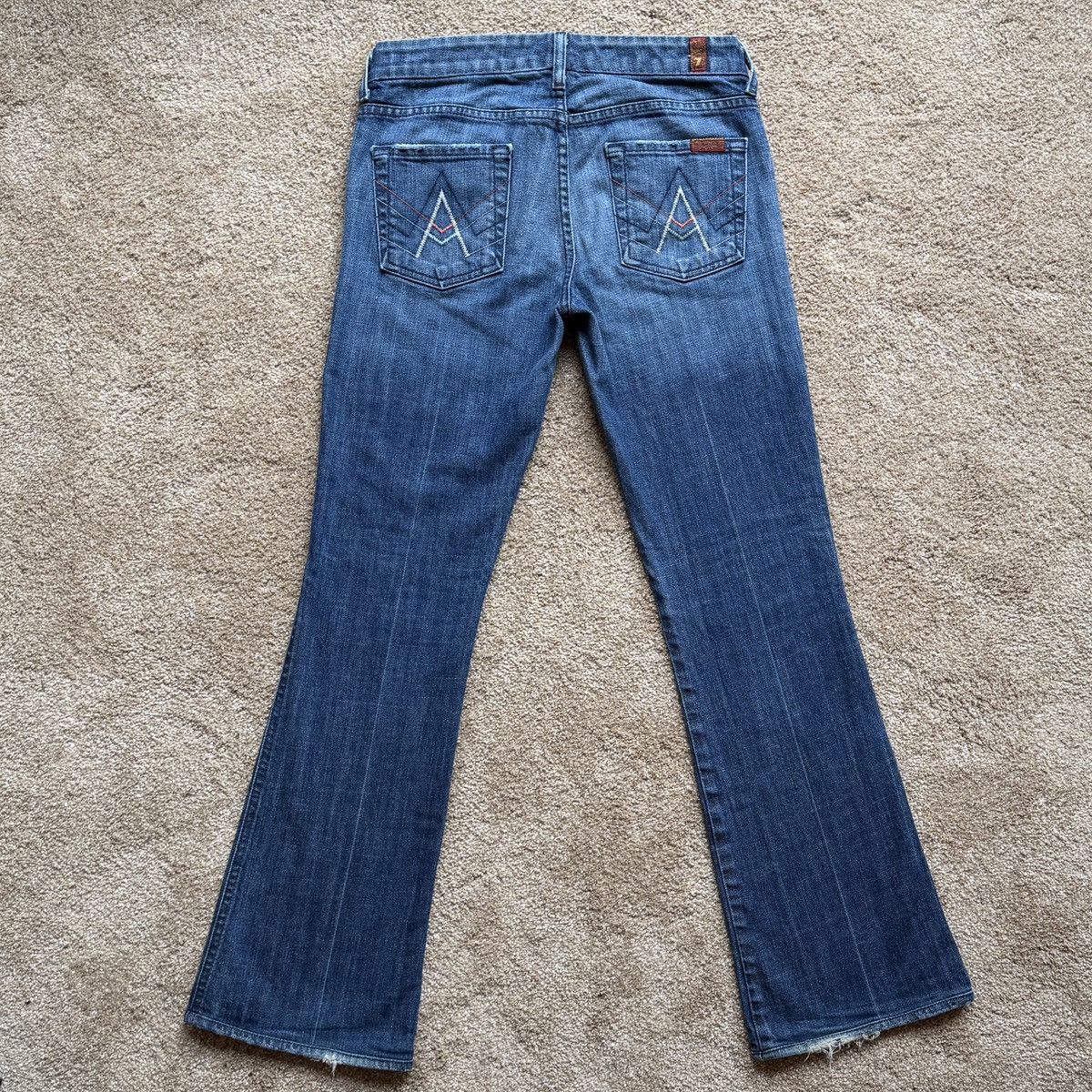 7 For All Mankind For All Mankind A-Pocket Bootcut - USA Size 26" / US 2 / IT 38 - 1 Thumbnail