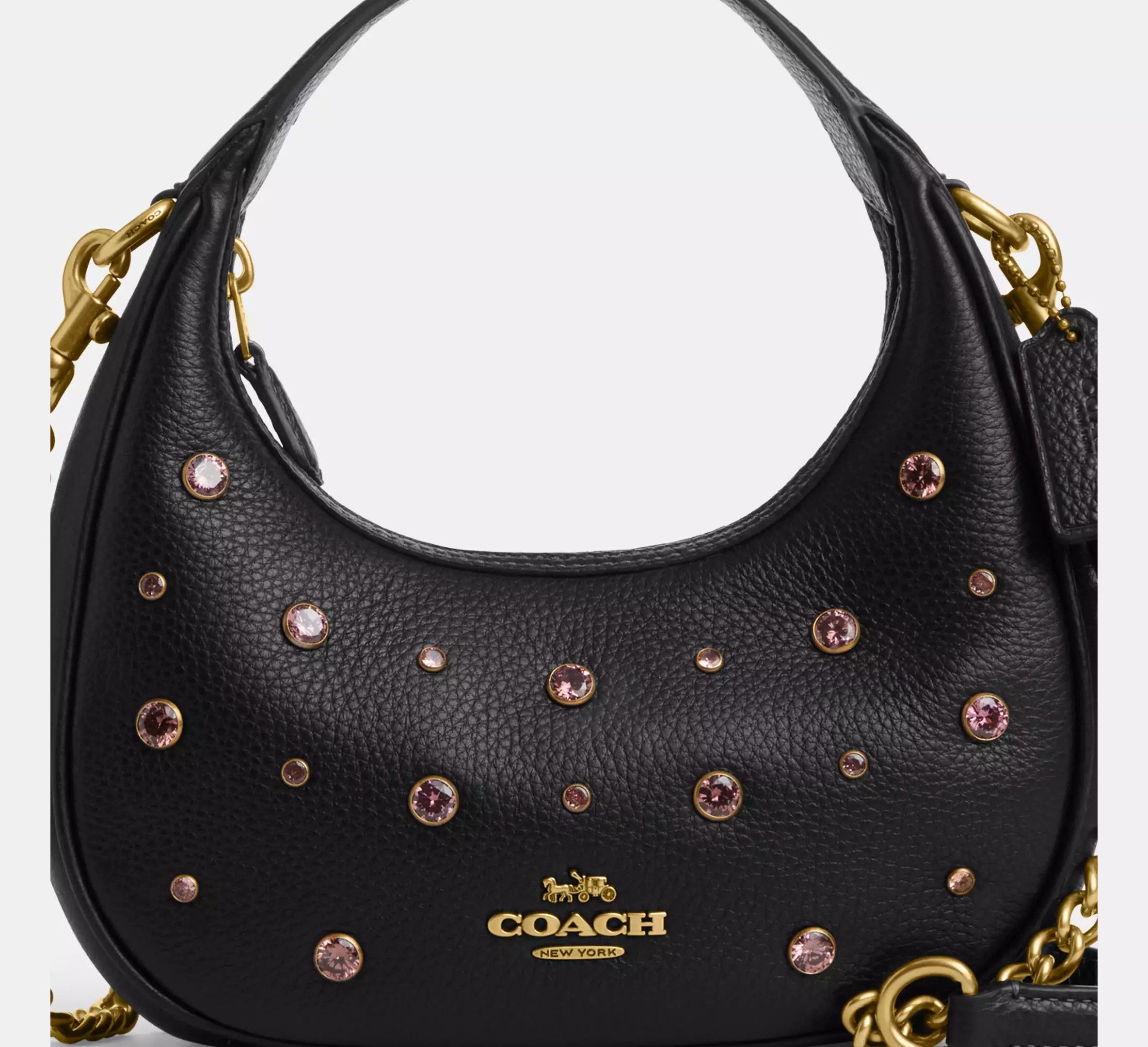 Coach Carmen Mini Crossbody Bag With Crystal CAK87 Size ONE SIZE - 8 Thumbnail
