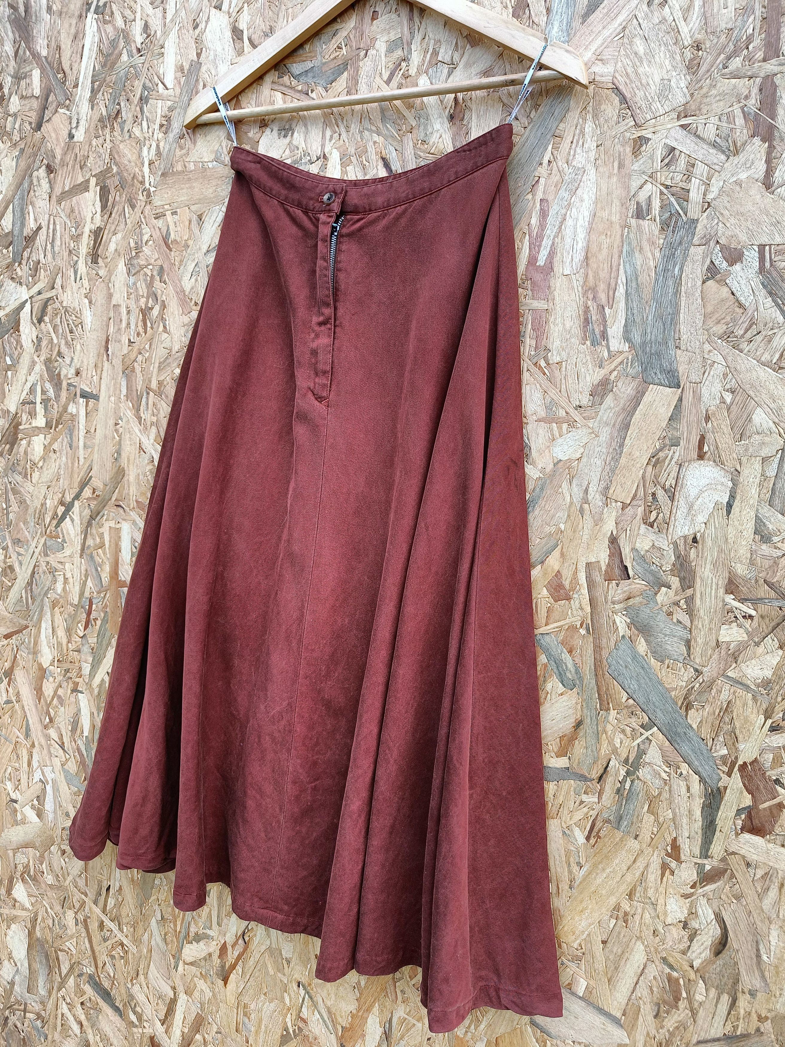 Mademoiselle Non Non Mademoiselle Non Non Issey Miyake Cotton Skirt Size 27" / US 4 / IT 40 - 6 Thumbnail