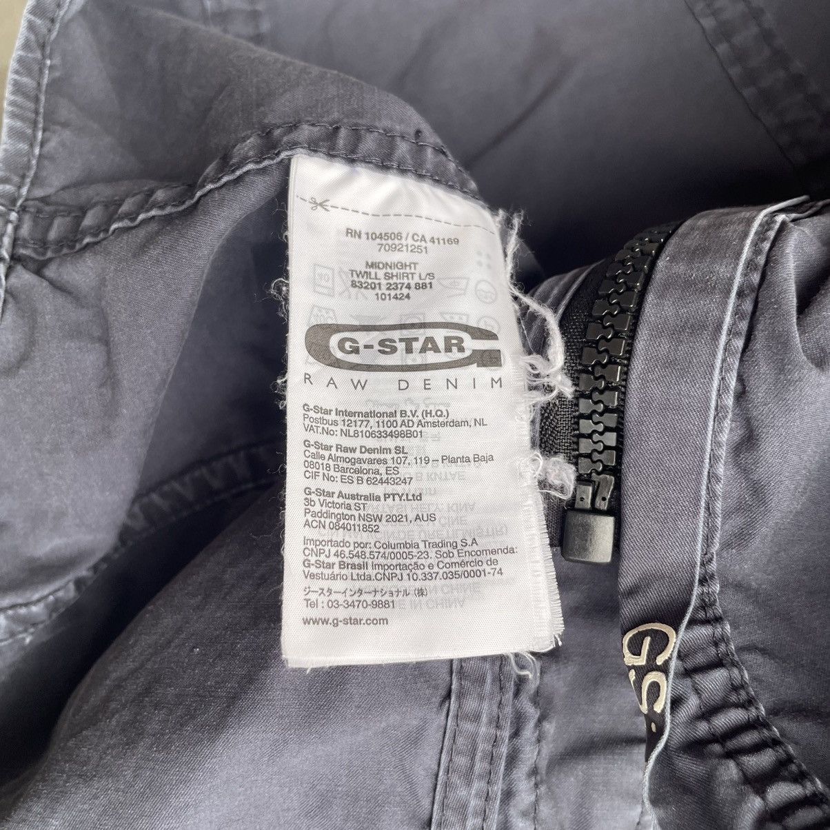 G-Star 00s Navy Tetrucel Utility Shirt Size US M / EU 48-50 / 2 - 5 Thumbnail