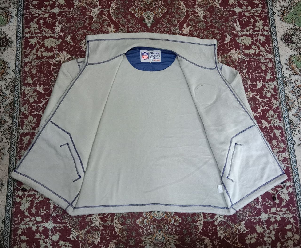 NFL Vintage NFL Sports Fleece Jacket Size US L / EU 52-54 / 3 - 11 Thumbnail