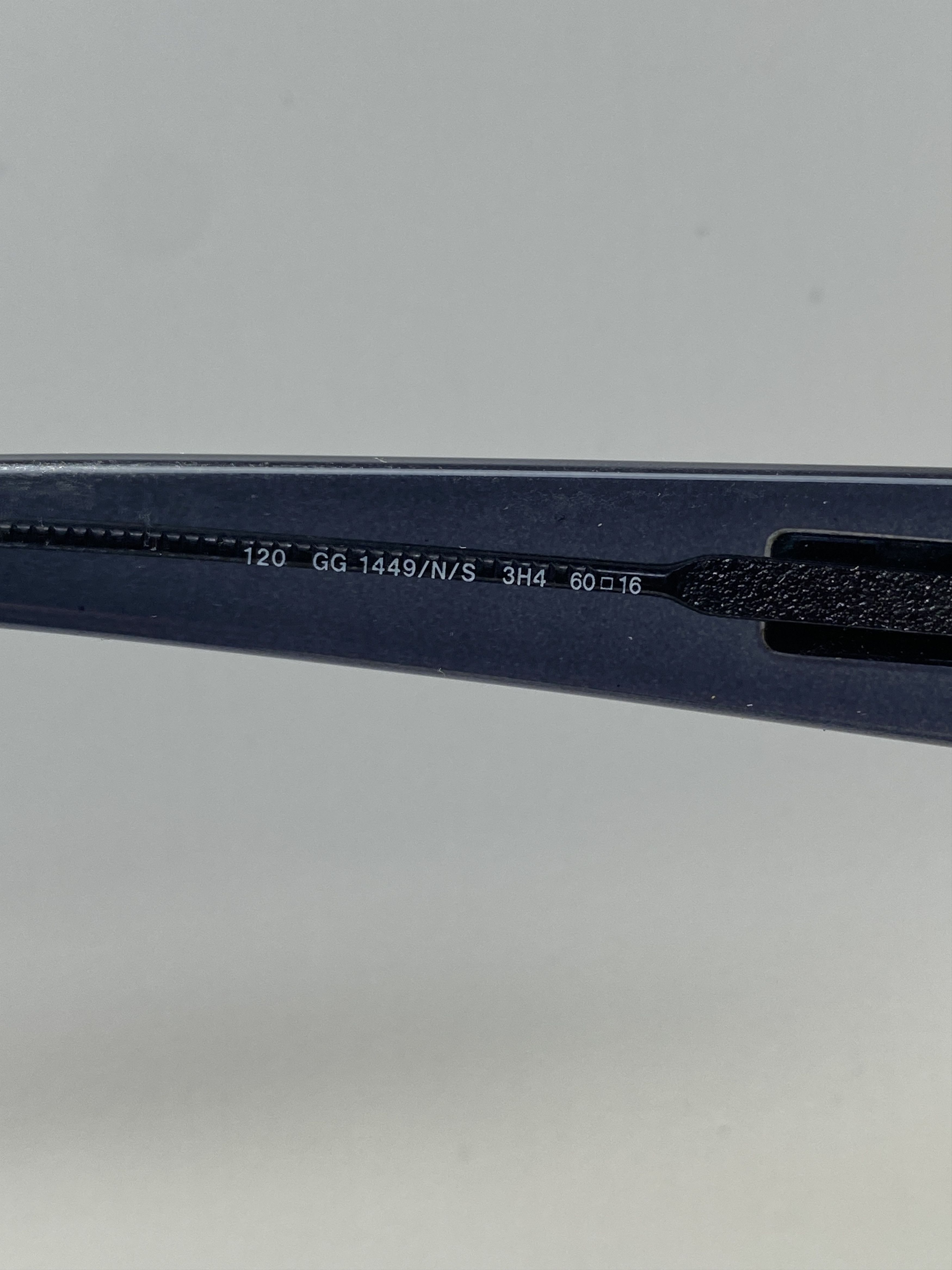 Gucci Vintage Gucci Blue Sunglasses Size ONE SIZE - 10 Thumbnail