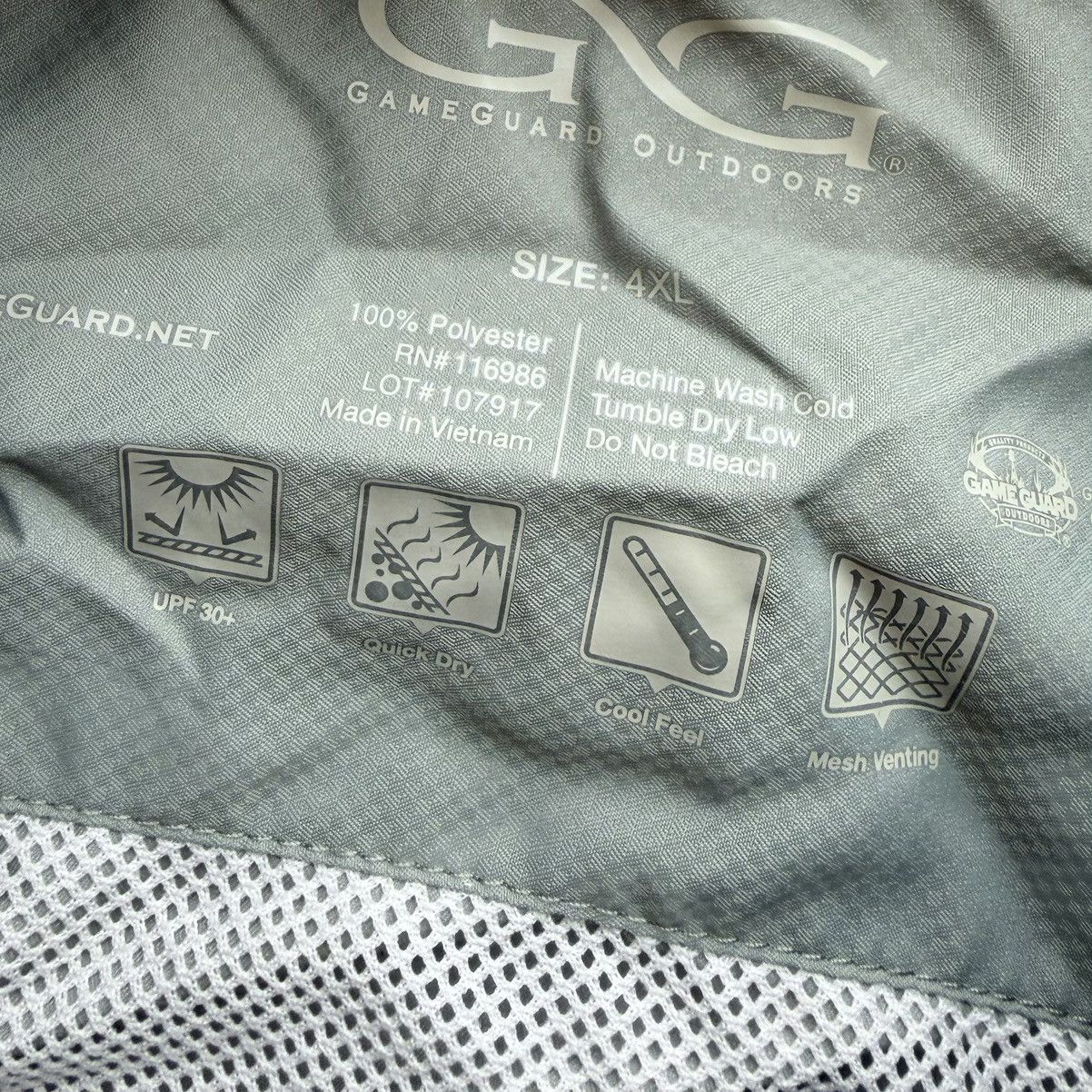 Other Game Guard Shirt Men Size 4XL Vented Fishing Hunting Size US XXL / EU 58 / 5 - 3 Thumbnail