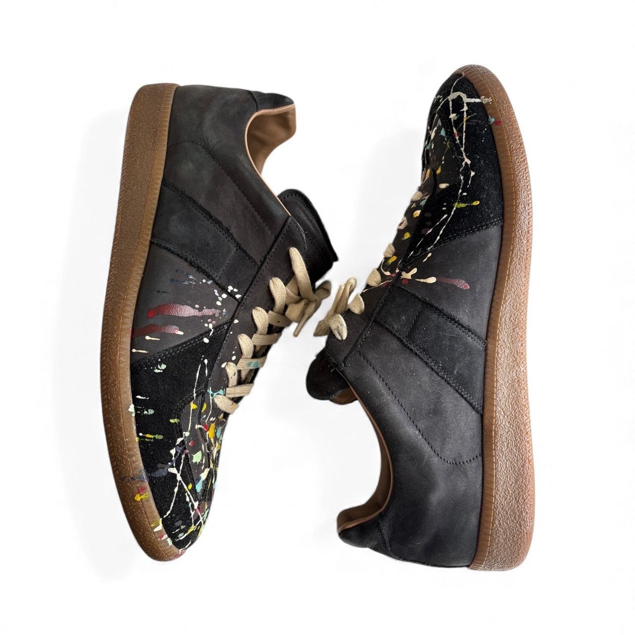 Maison Margiela A/W 17 'Leopard Print Fur' GAT Sneakers | Grailed