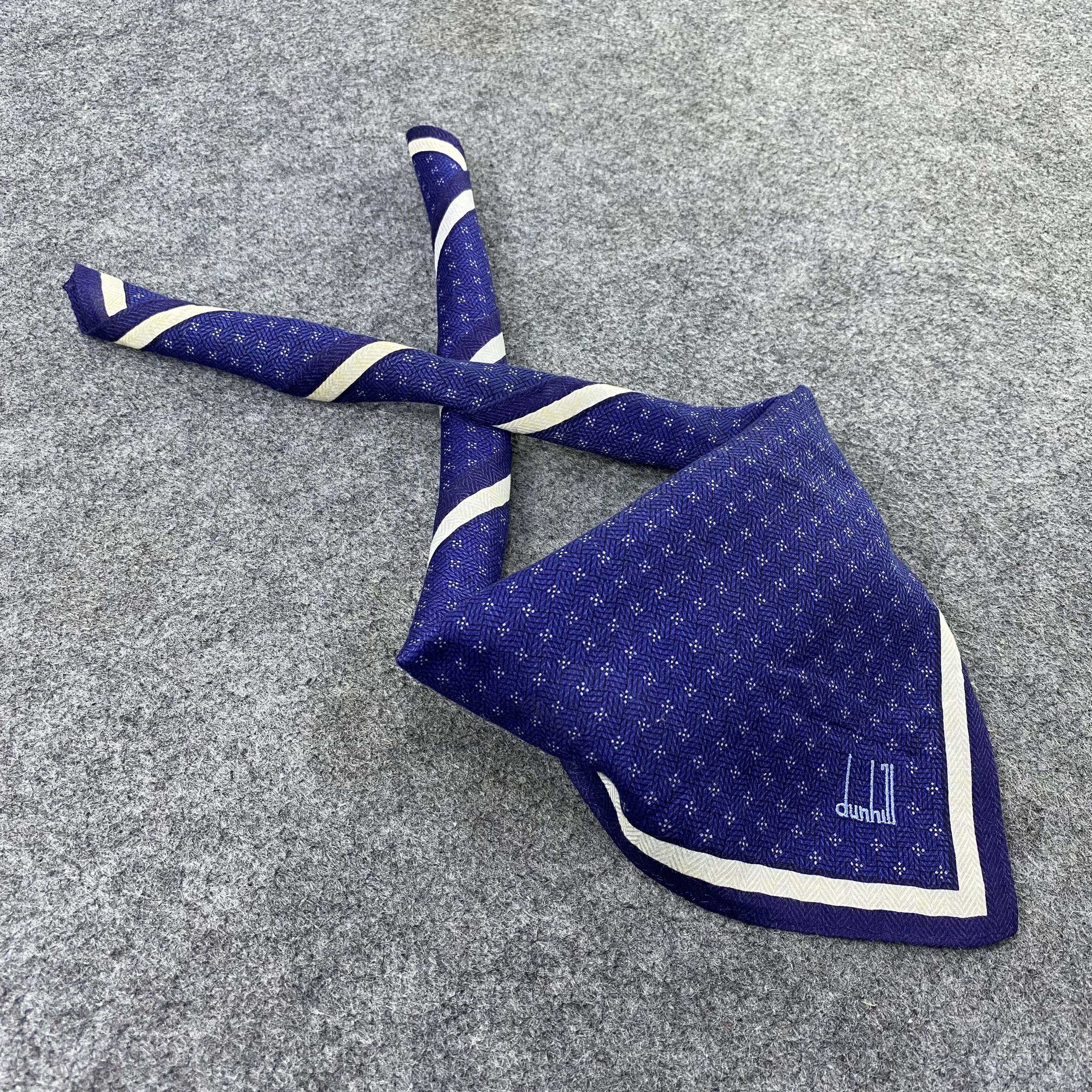 Alfred Dunhill Dunhill Handkerchief Neckerchief Bandana-B1571 Size ONE SIZE - 1 Thumbnail