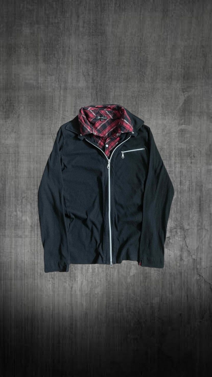 If Six Was Nine 2000s Japanese archive docking zip up sweater vkei