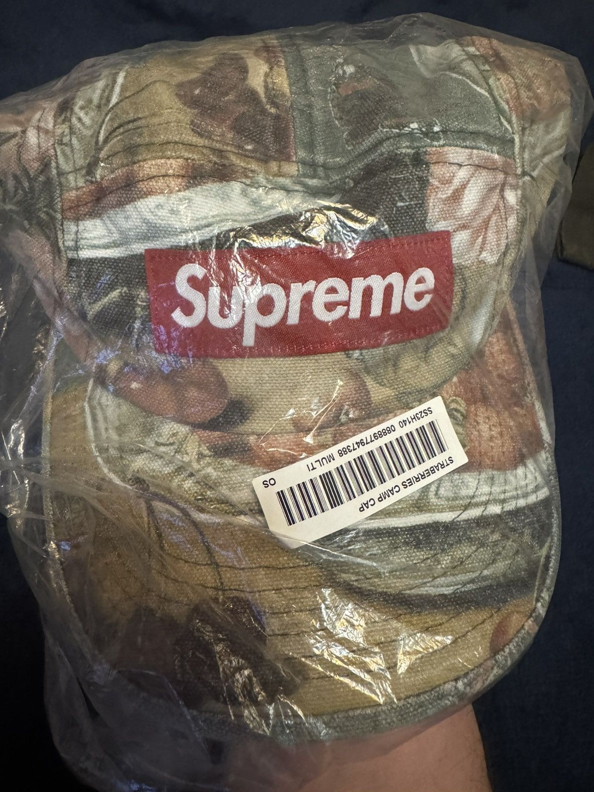Supreme Strawberries Camp Cap