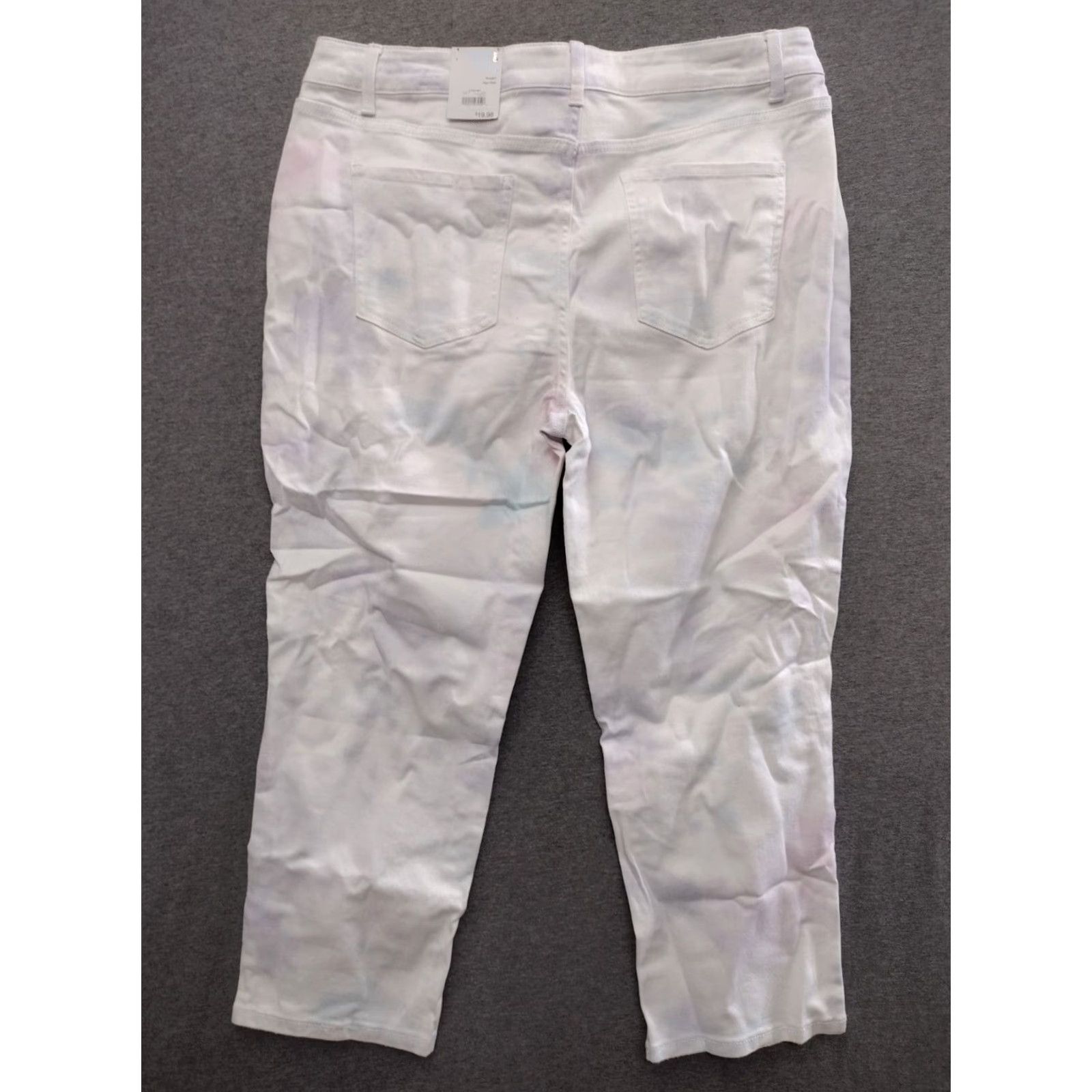 Vintage Time And Tru Jeans Time And Tru High Rise Jeans White Tie Dye 18 Womens Jeans White Tie Dye 18 Size 40" / US 18 - 6 Thumbnail
