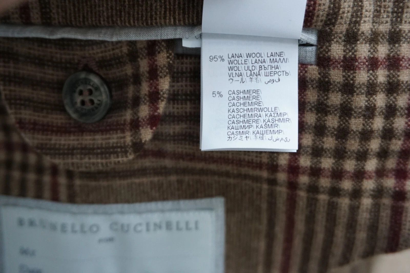Brunello Cucinelli New Brunello Cucinenlli Wool Sport Coat US 46 EU 36 Size 46R - 6 Thumbnail