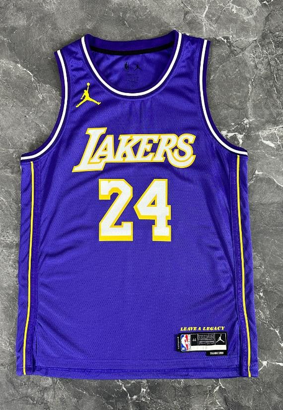 NBA 2026 Los Angeles Lakers #24 Kobe Bryant Jersey Size US M / EU 48-50 / 2 - 2 Thumbnail