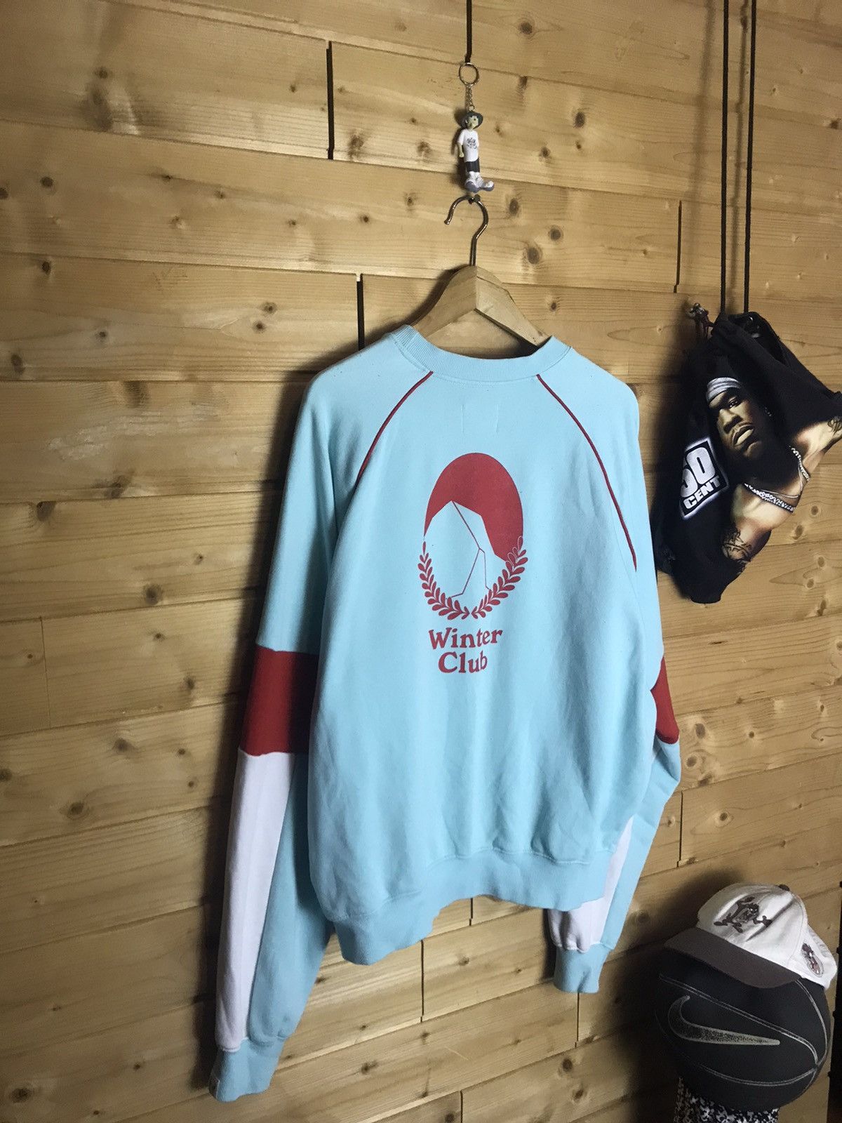 Vintage Ajobyajo winter club oversized sweatshirt Size US XL / EU 56 / 4 - 13 Thumbnail