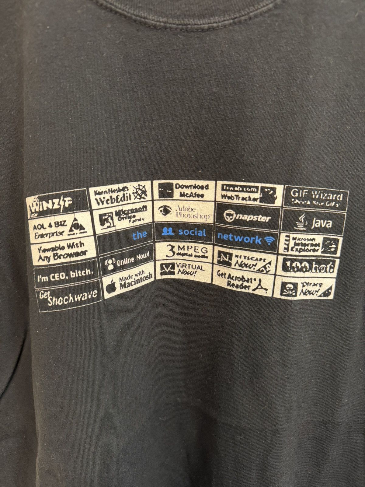 Throwing Fits Throwing Fits The Social Network Movie Bootleg Tee Size L Size US L / EU 52-54 / 3 - 2 Thumbnail