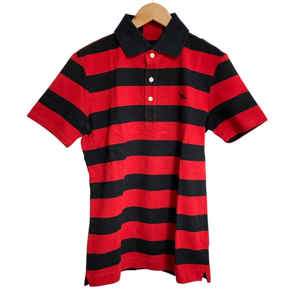 Other 1PIU1UGUALE3 Border Short Sleeve Polo Shirt Textile Tops DUTY FREE for USA