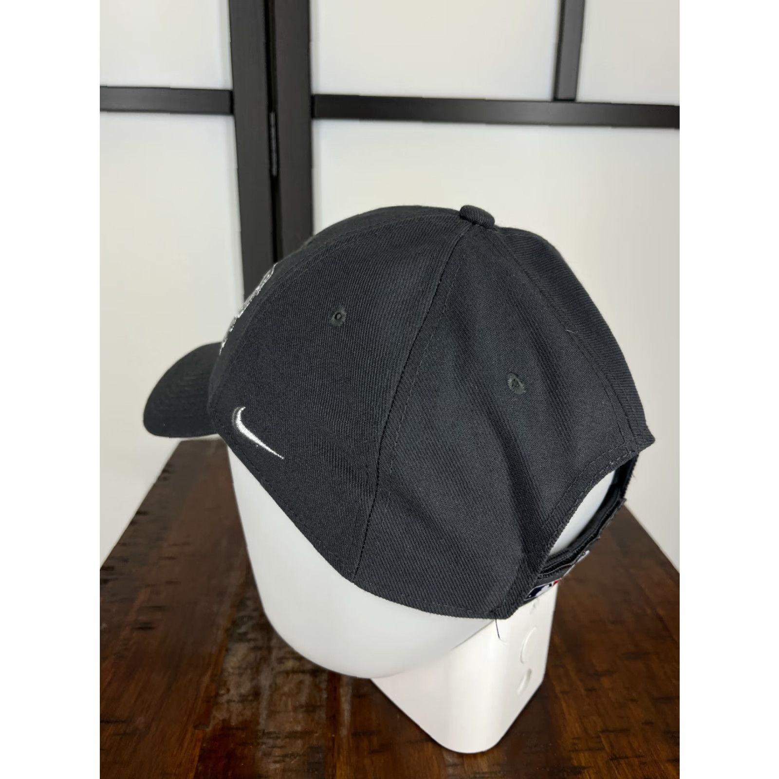Nike Nike KC World Series 2014 Hat Cap Strap Back Adult One Size Gray Legacy91 Cotton Baseball Cap Men Size ONE SIZE - 5 Thumbnail