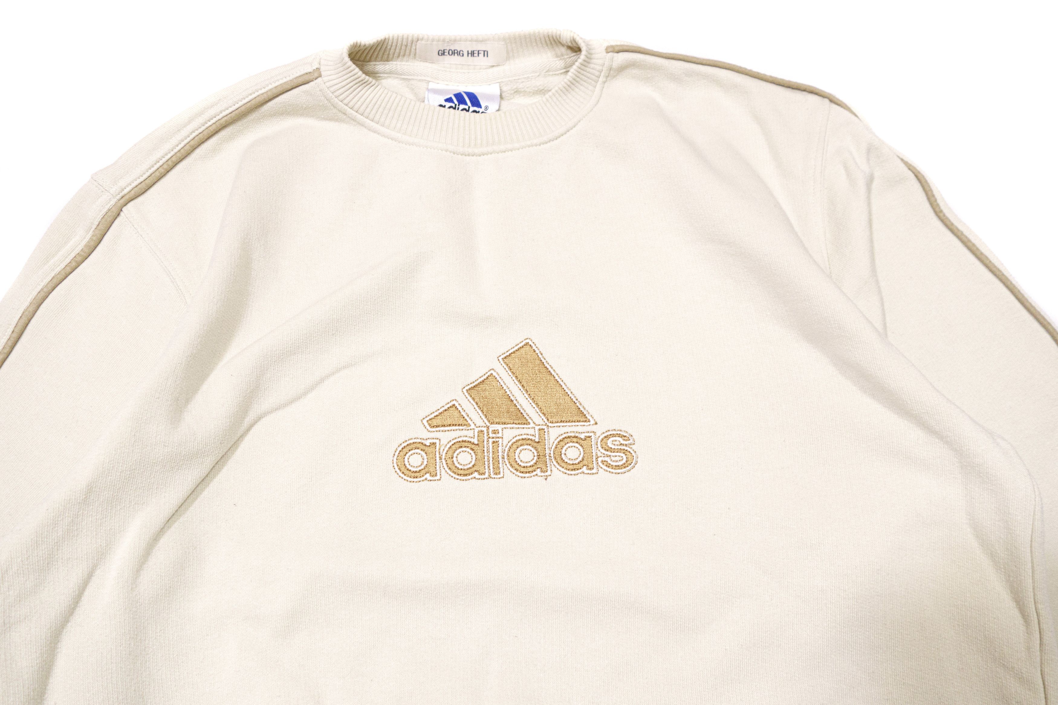 Adidas 2001 Big Logo Embroidered Baggy Sweatshirt Size US M / EU 48-50 / 2 - 3 Thumbnail