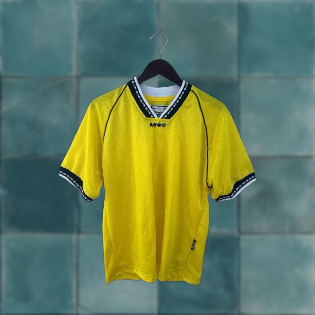 Vintage VINTAGE Admiral Soccer Football Jersey Kit Mens S NOS NWOT 90s USA Made Shirt Adults Yellow 90s Mens TS-90s Size US S / EU 44-46 / 1 - 1 Thumbnail