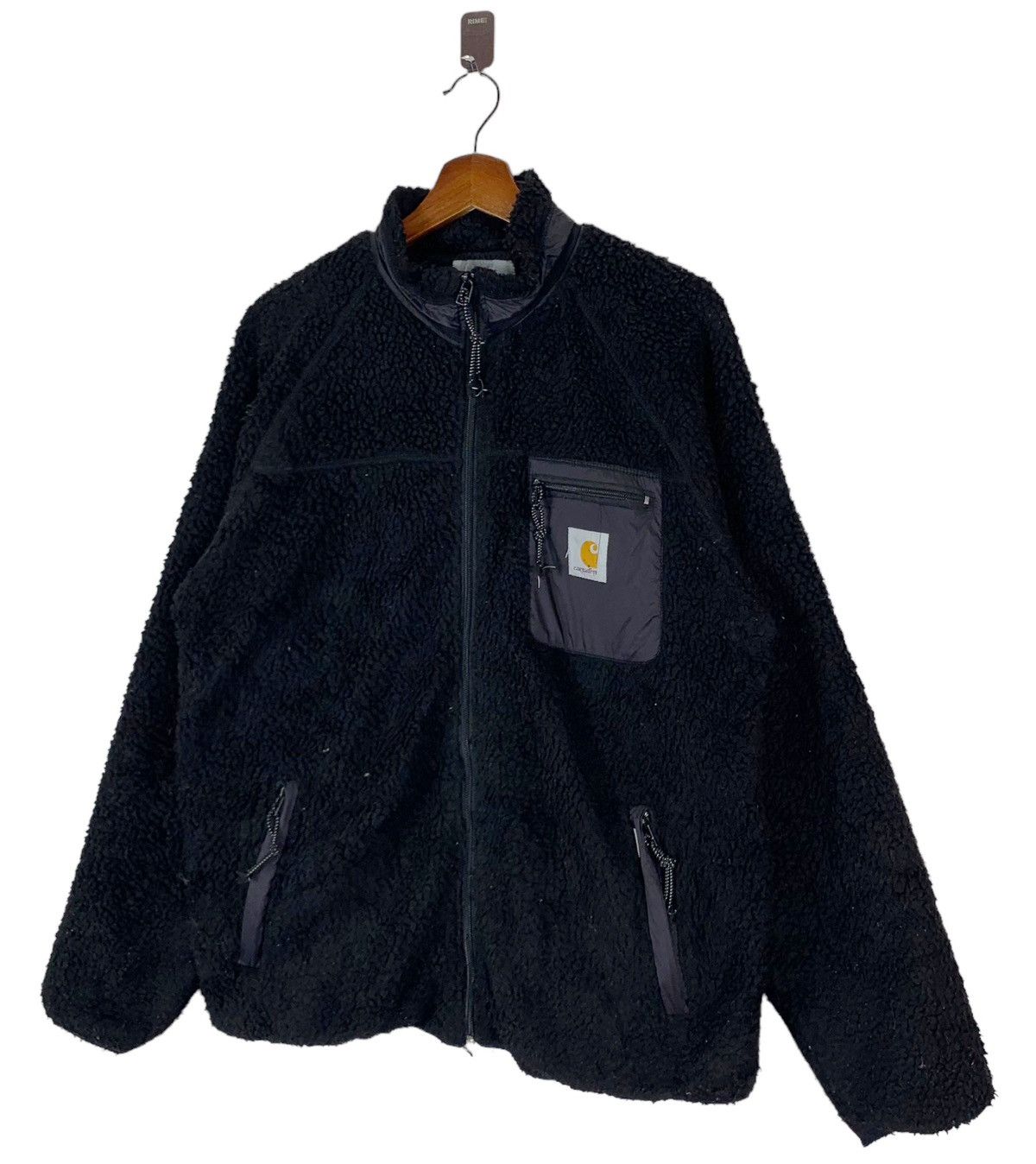 Carhartt Vintage Carhartt Workers Fleece Zipper Jacket Size US M / EU 48-50 / 2 - 2 Thumbnail