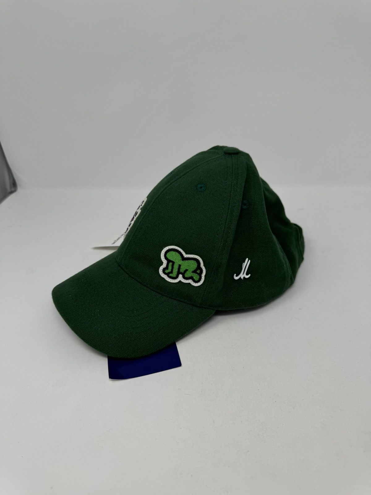 Comme des Garcons × Junya Watanabe × Keith Haring JUNYA CDG KEITH HARING CAP - GREEN Size ONE SIZE - 2 Thumbnail