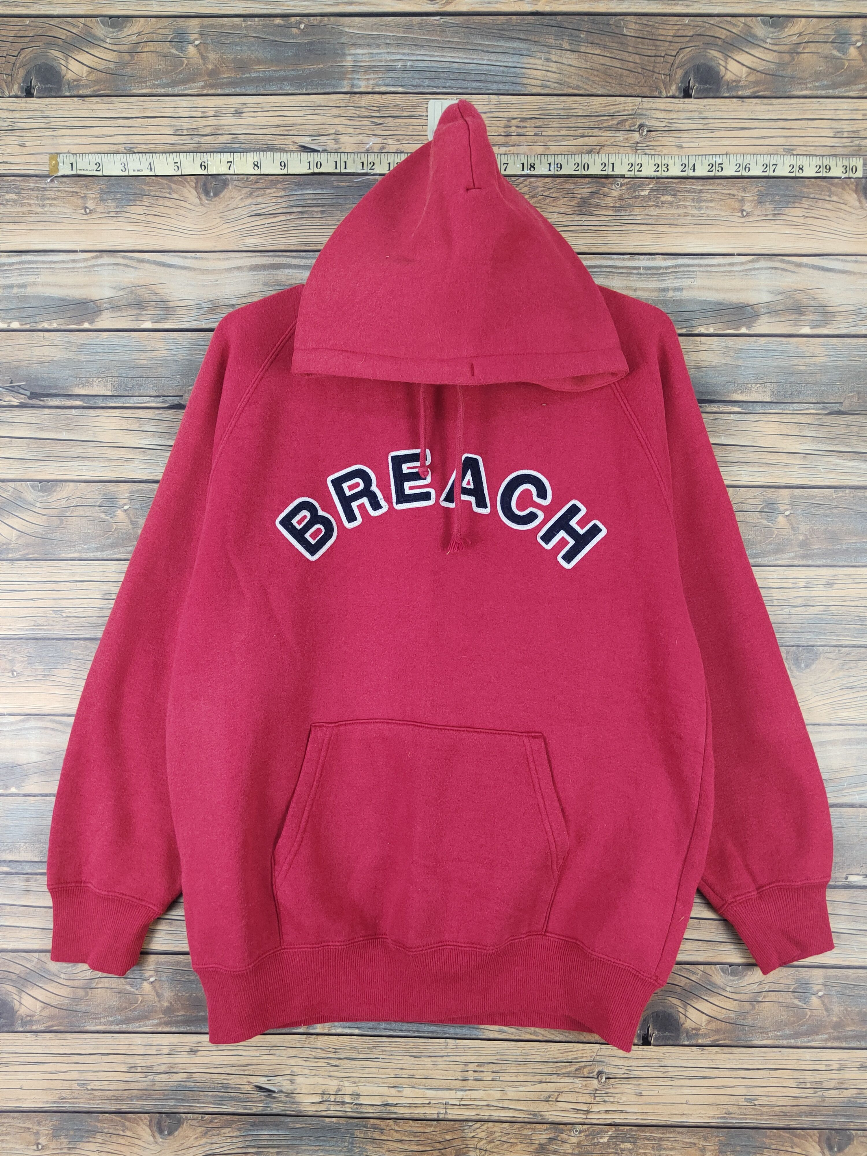 Japanese Brand × Vintage Japanese Brand Red Hoodie sweater