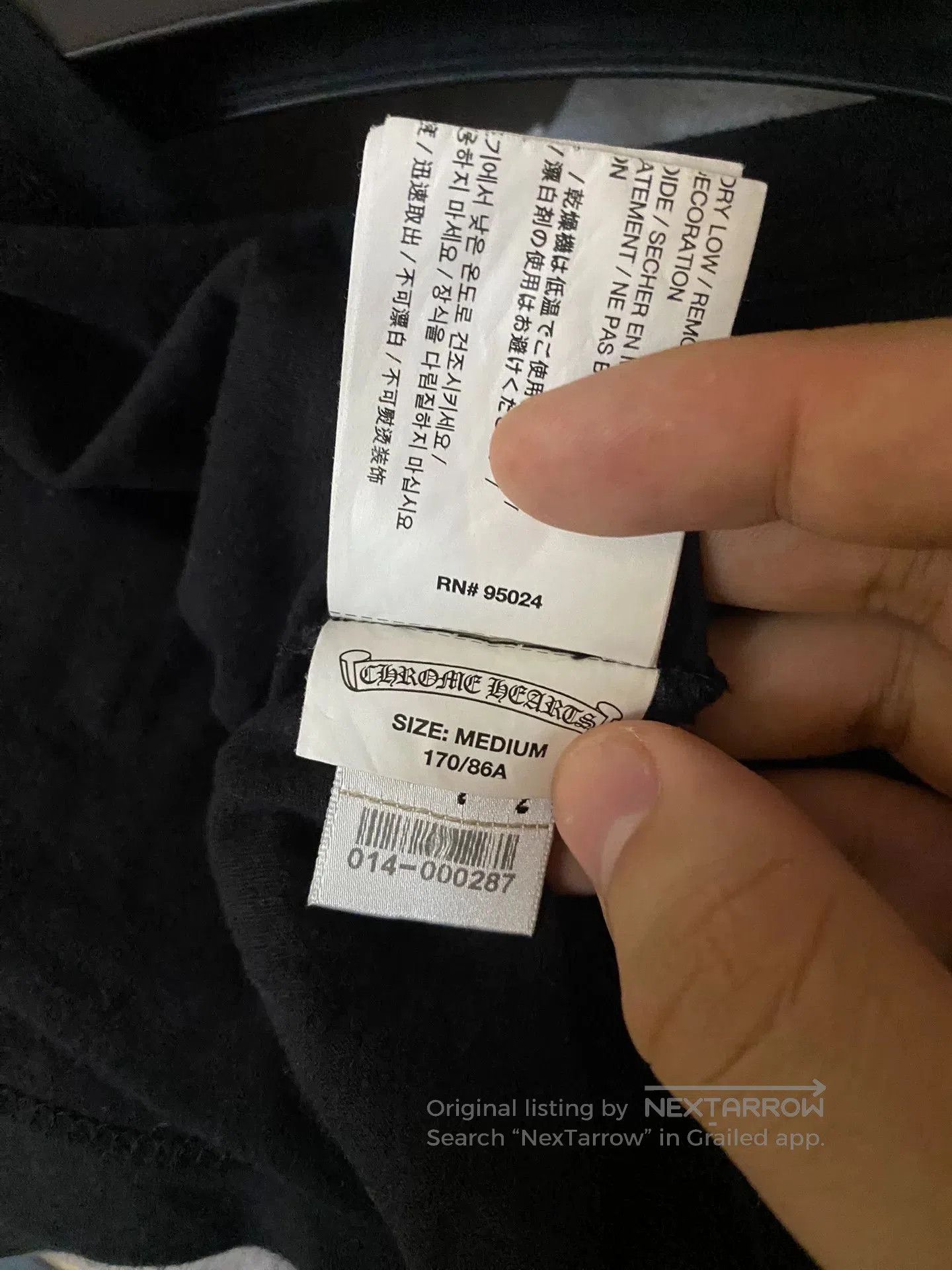 Chrome Hearts black v. Size M / US 6-8 / IT 42-44 - 6 Thumbnail