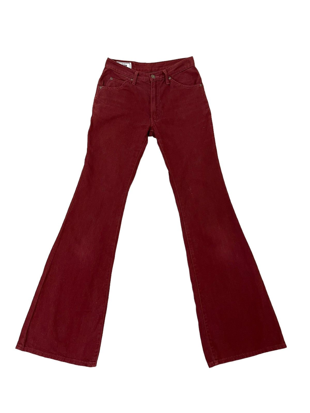 Flare Jeans Vtg Bison Japan Slim Bell Bottom 7🟦6