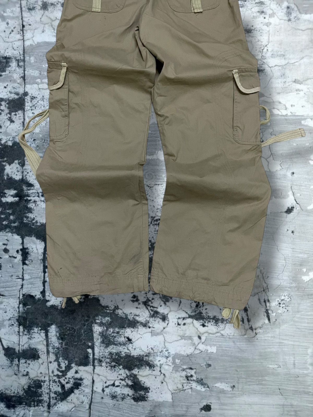 GOA Vintage 1990s Japan Designer HCO1922 Parachute Cargo Pant Size US 27 - 11 Thumbnail