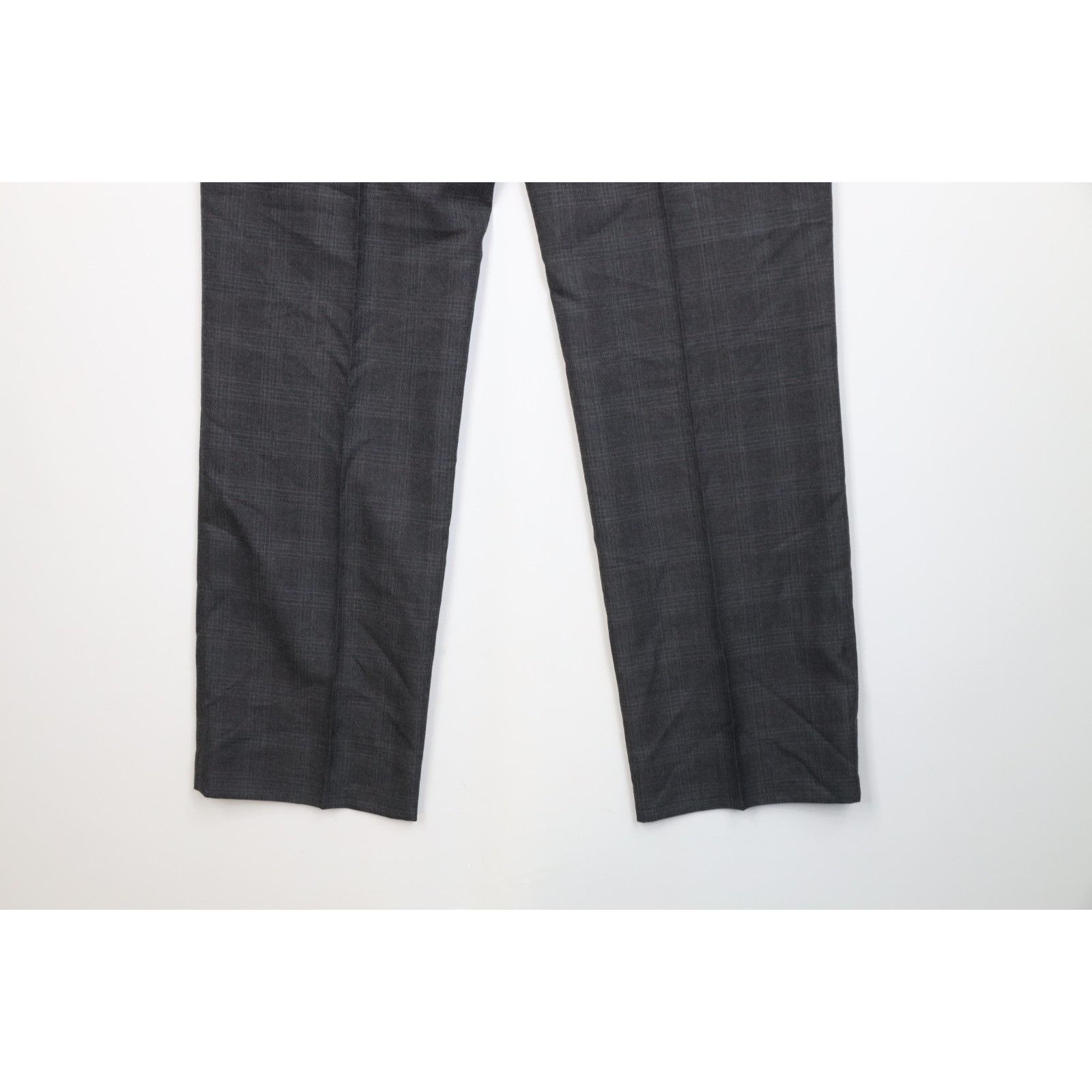 Calvin Klein Calvin Klein Rayon Gabardine 2 Piece Suit Wedding Gray Size 40R - 17 Thumbnail
