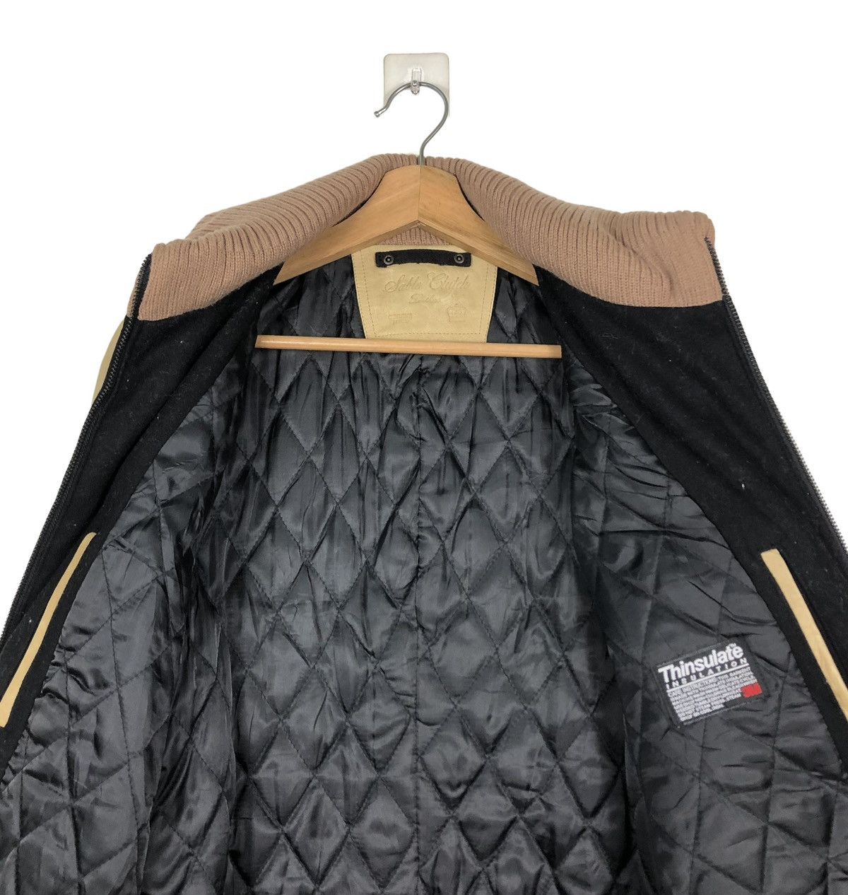 Japanese Brand 🔥VINTAGE LEATHER JACKET HANDSUMES ISSEY MIYAKE JAPAN Size US L / EU 52-54 / 3 - 14 Thumbnail