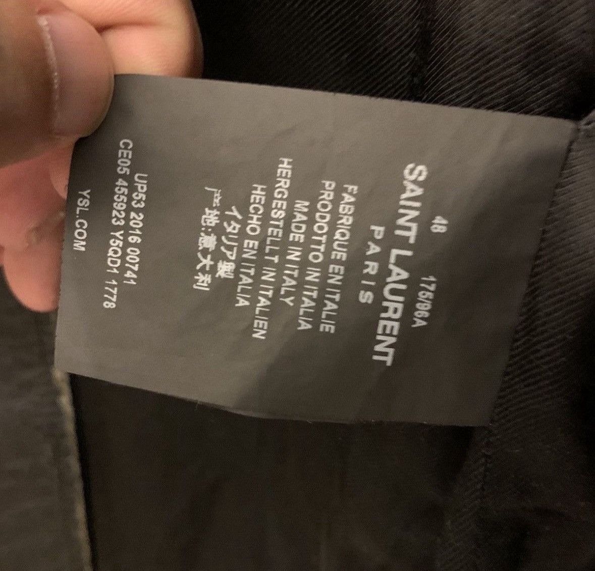 Saint Laurent Paris Hedi Silmane's last collection jacket Size US M / EU 48-50 / 2 - 7 Thumbnail