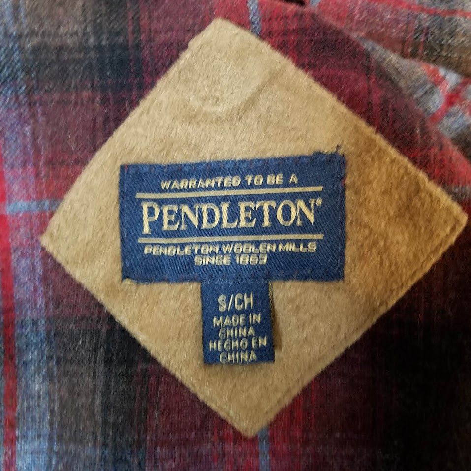 Pendleton Sherpa & Plaid Teddy Fleece Full Zip Jacket Size S red Size S / US 4 / IT 40 - 4 Thumbnail