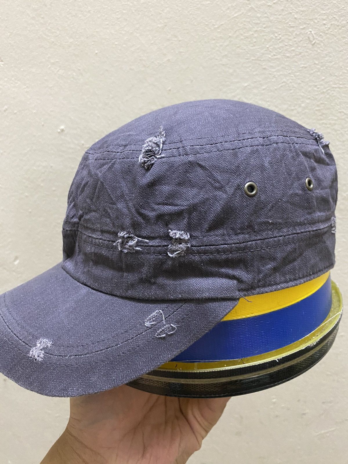 Hysteric Glamour × If Six Was Nine × Le Grande Bleu (L.G.B.) 2000s Cadet hat midwash distressed japan y2k style Size ONE SIZE - 2 Thumbnail