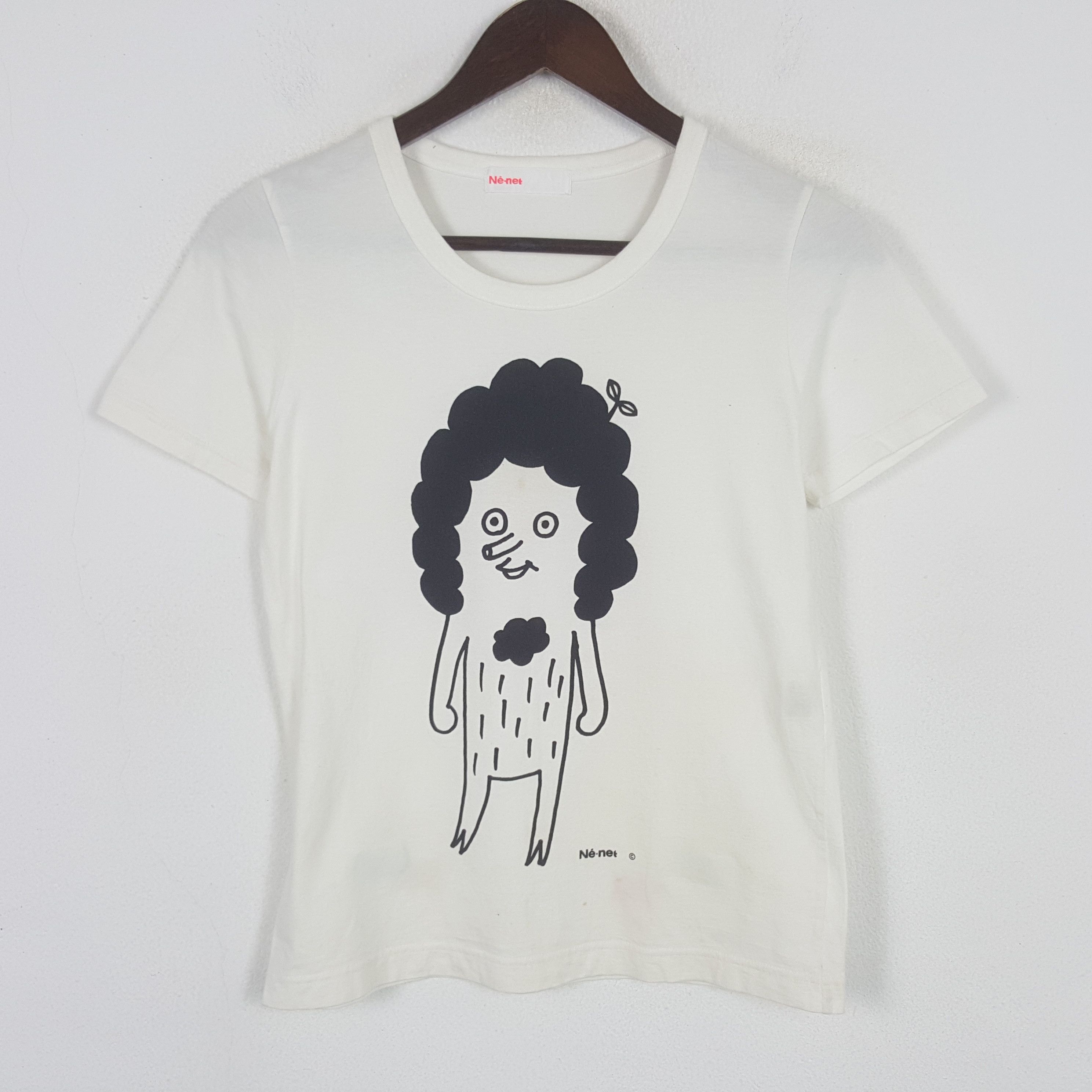 Japanese Brand × Ne-Net × Vintage Vintage Ne-net by Issey Miyake Japanese Tshirt Size US XS / EU 42 / 0 - 1 Thumbnail