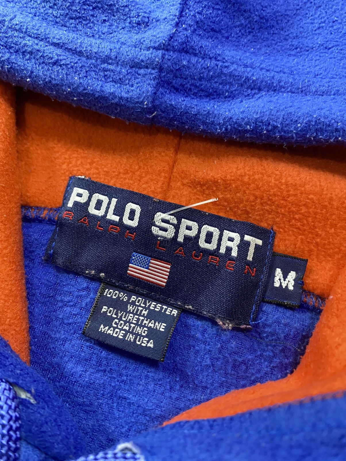Polo Ralph Lauren VINTAGE POLO SPORT HOODIE Size US M / EU 48-50 / 2 - 3 Thumbnail