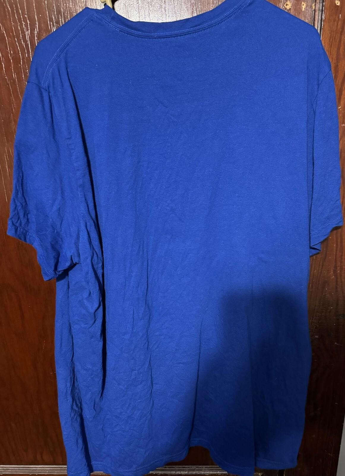 Adidas Kansas University Jayhawks KU Adidas T-Shirt Men Sz XXL Blue Size US XXL / EU 58 / 5 - 2 Thumbnail