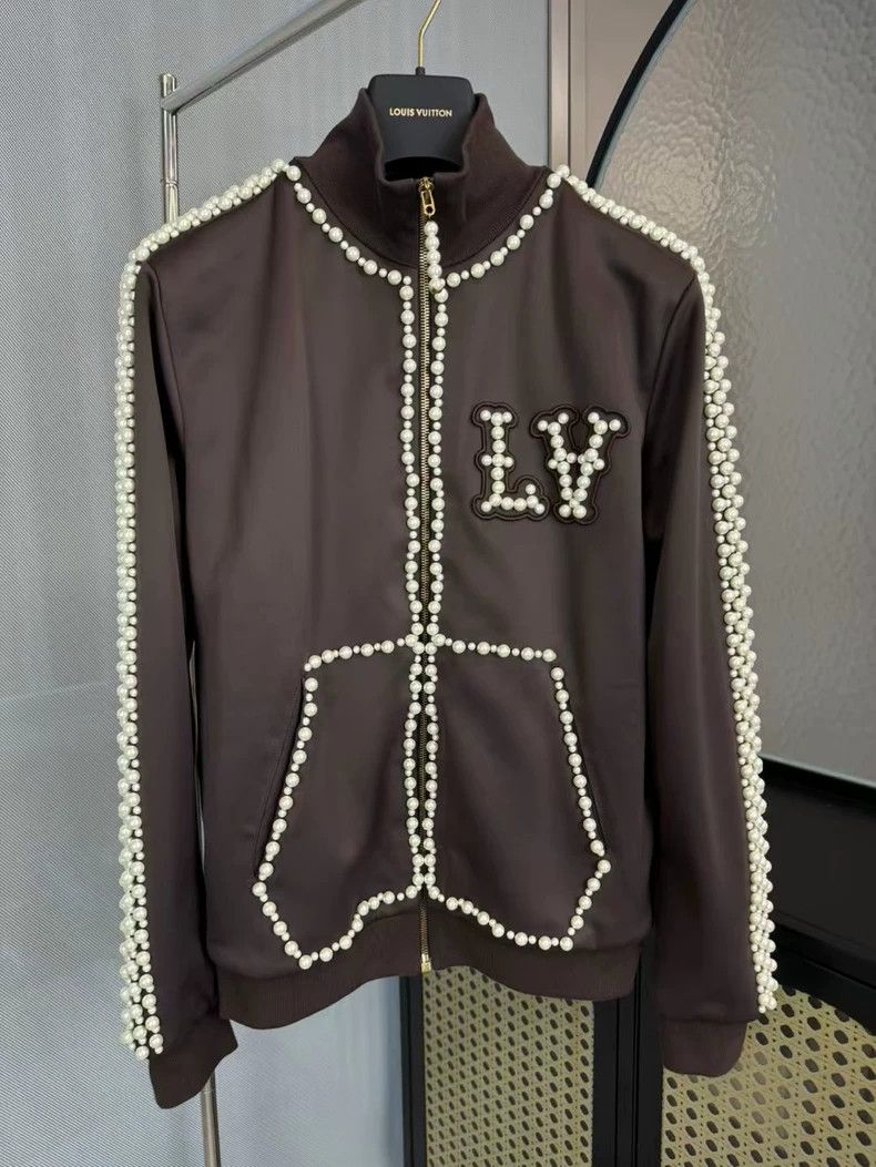 Louis Vuitton Louis Vuitton x Pharrell Pearl Embroidered Jacket Size US M / EU 48-50 / 2 - 1 Thumbnail