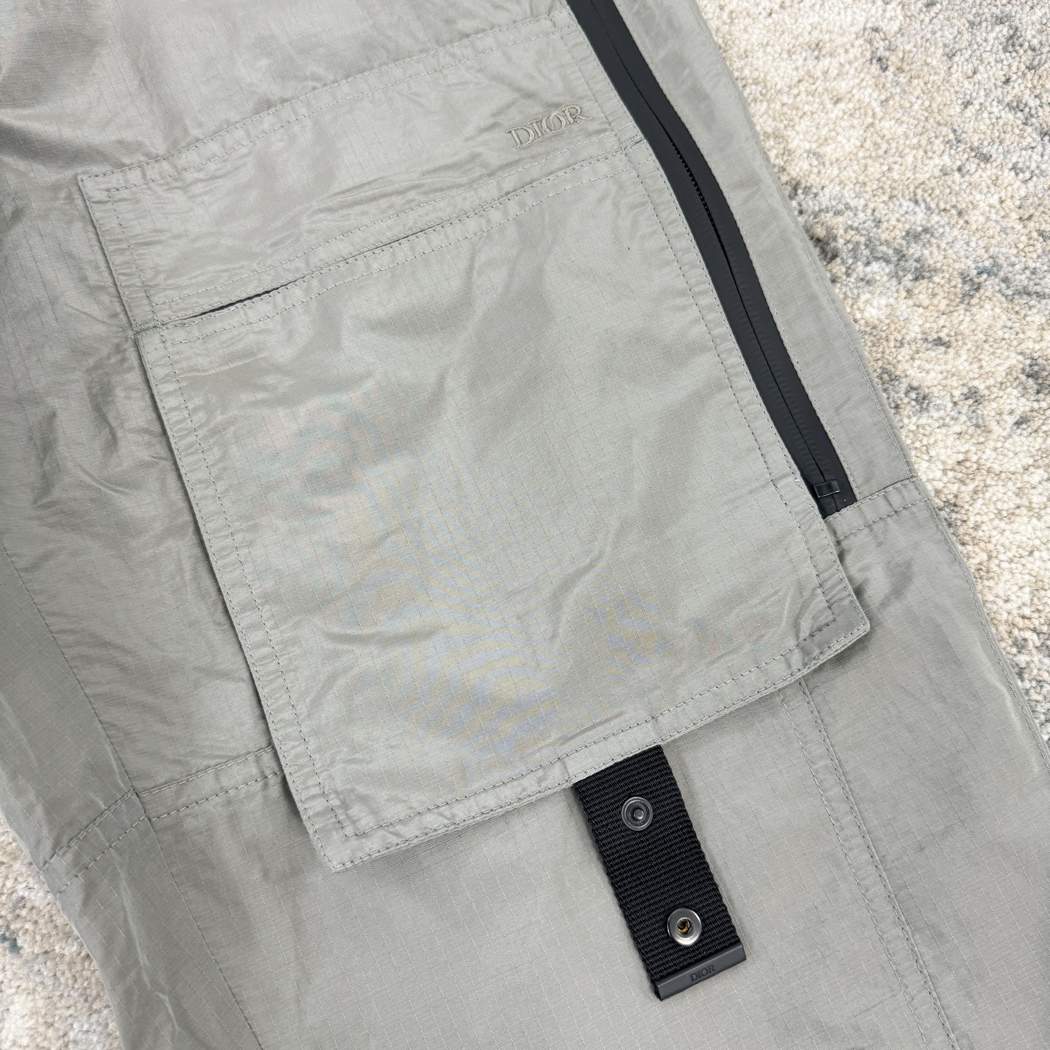 Dior Dior Technical Ripstop Cargo Pants In Olive Green RRP £1200 Size US 32 / EU 48 - 5 Thumbnail