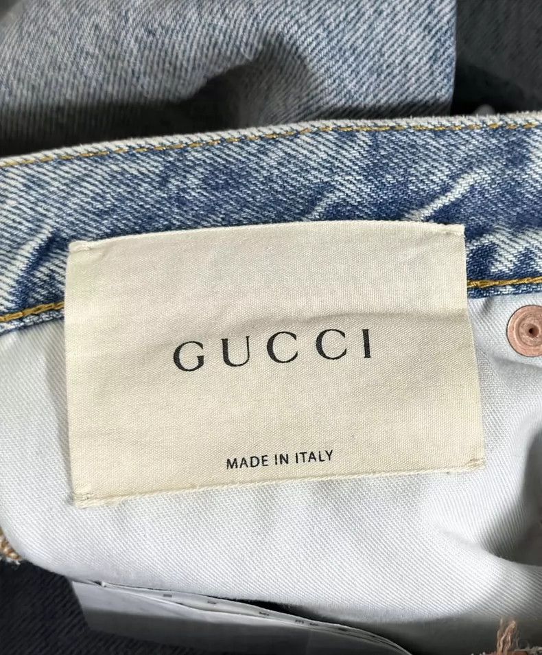Gucci Gucci Patterned embroidered jeans 2502-Nextarrow Size US 27 - 8 Thumbnail
