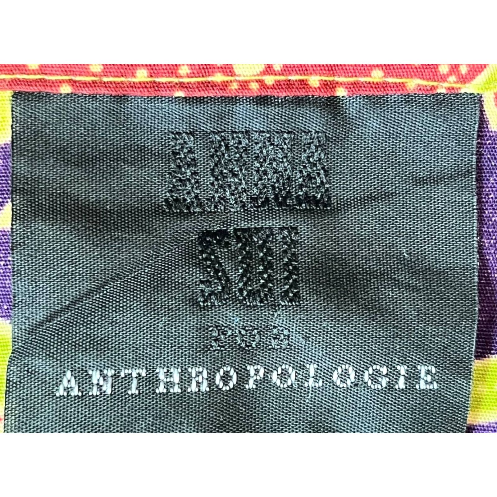 Anthropologie Anthropologie Skirt Women Mini Short Asymmetric Wrap Multicolor 0 Multicolor Floral Party/Cocktail Viscose Layered Size 25" / US 0 / IT 36 - 5 Thumbnail