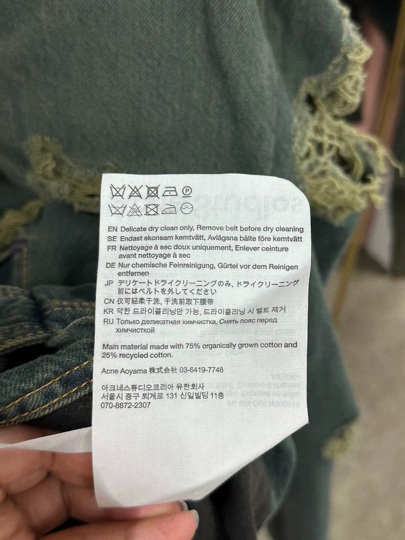 Acne Studios Acne studios Ripped denim jacket 2502-Nextarrow Size US XS / EU 42 / 0 - 5 Thumbnail