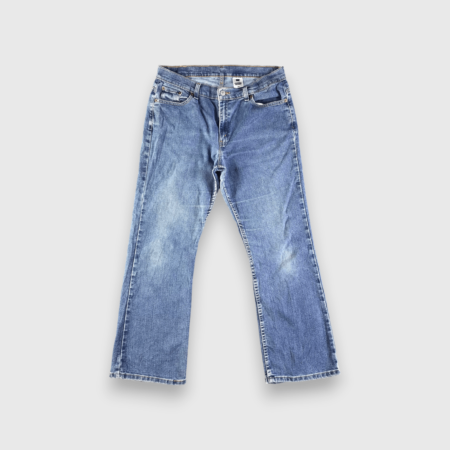 Levi's 90s Vintage Blue Wash Levis 515 Jeans-J4134 Size 32" / US 10 / IT 46 - 1 Thumbnail
