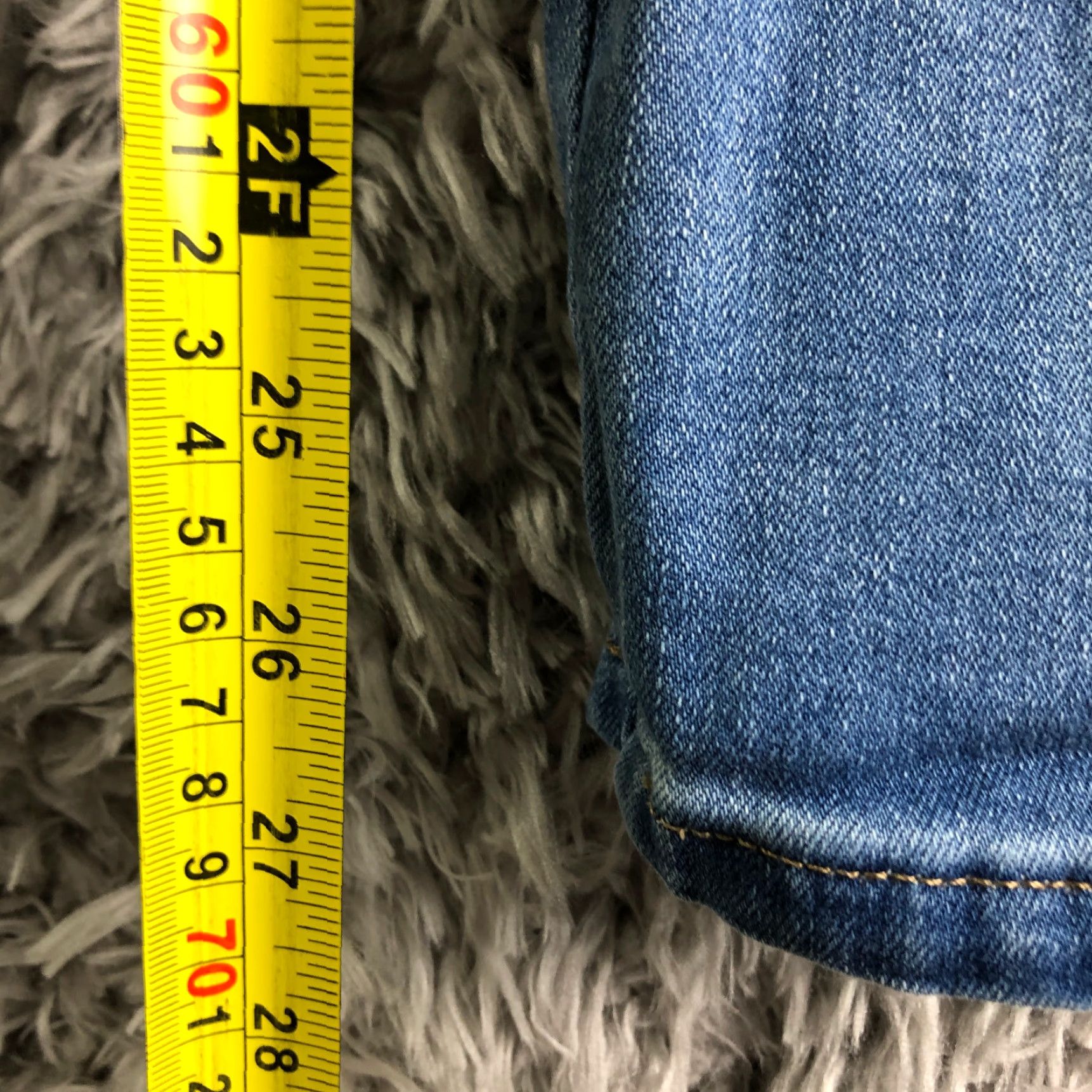 Denime a.n.a Womens Jeans Mid Rise Jegging 8 Regular Blue Denim Jeans Womens Size 30" / US 8 / IT 44 - 3 Thumbnail