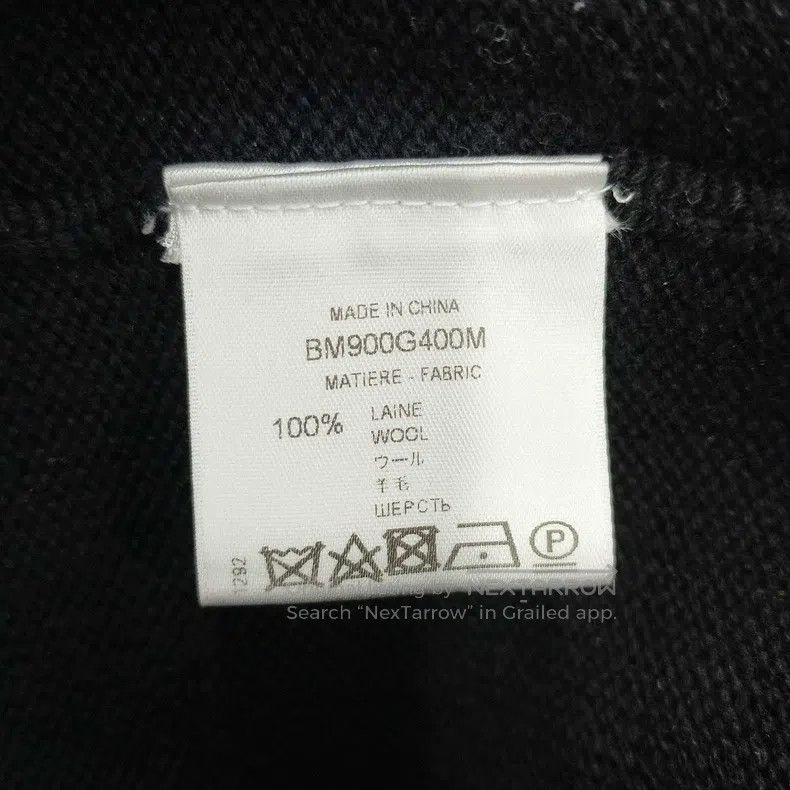 Givenchy Givenchy Black Striped Letter Logo Wool Clothing Size L Size US L / EU 52-54 / 3 - 4 Thumbnail