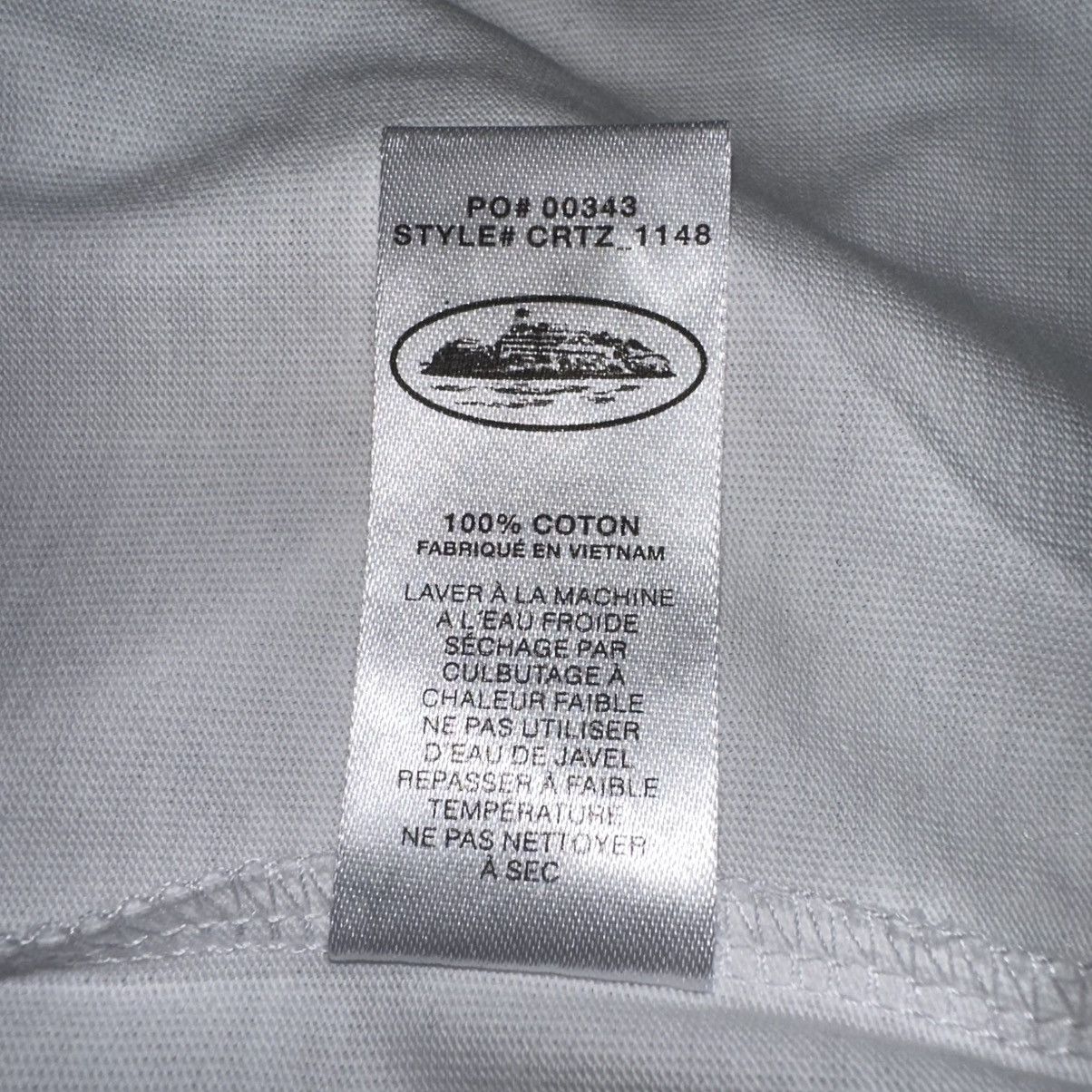 Corteiz Corteiz X Denim Tears Cortears OG Alcatraz Tee White Size M Size US M / EU 48-50 / 2 - 6 Thumbnail
