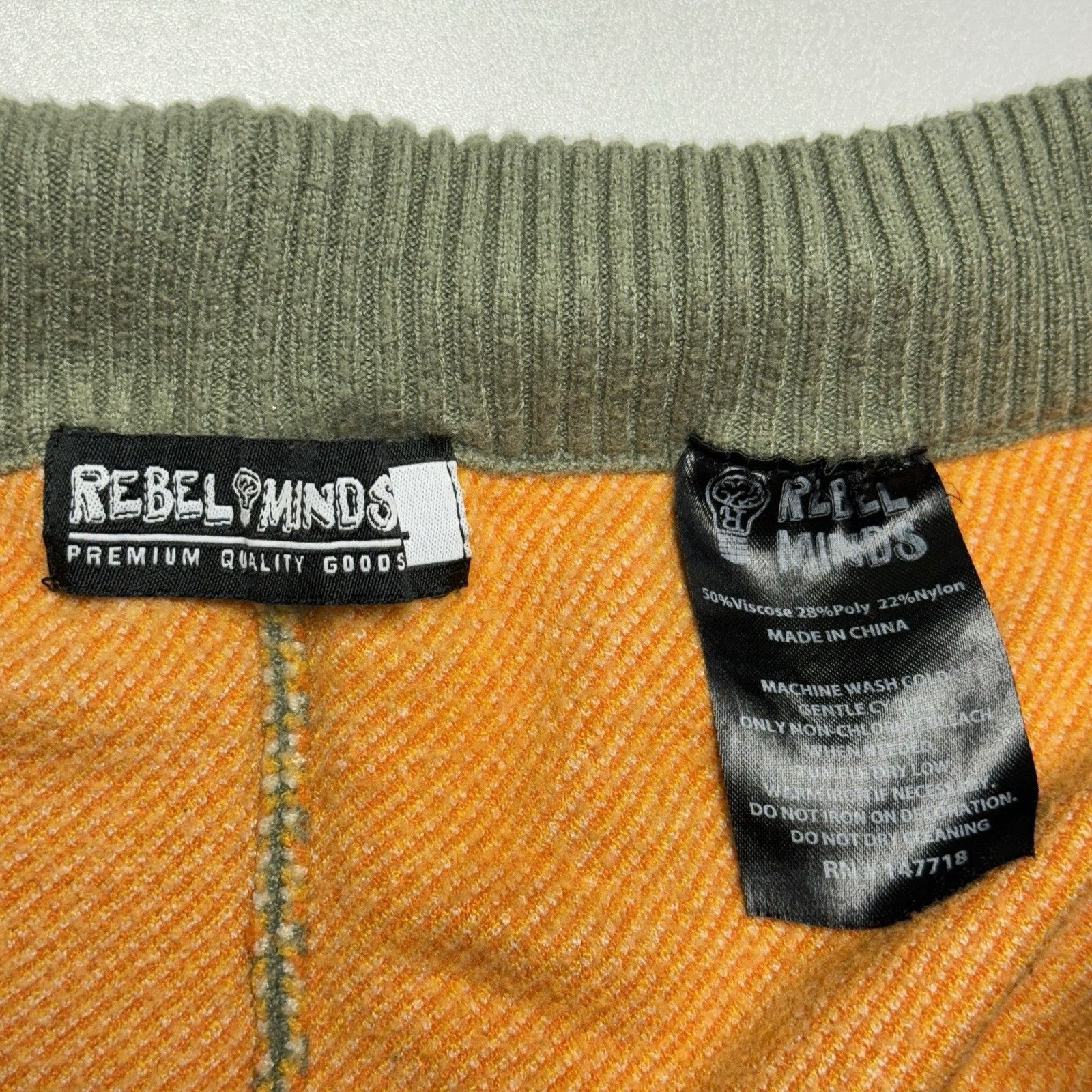 Other Rebel Minds Fleece Flame Shorts Mens Size 29x5 Faded Green Size US 29 - 8 Thumbnail