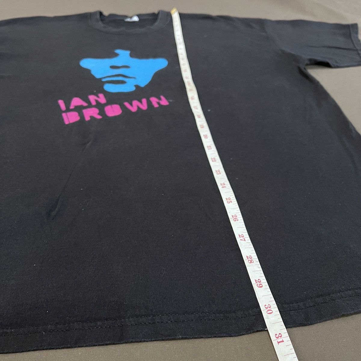 Band Tees × Vintage Vintage Y2K Ian Brown Tour Promo Tee XL Faded Alternative Size US XL / EU 56 / 4 - 12 Thumbnail